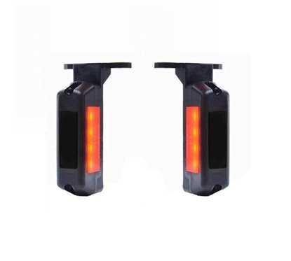 Set 2 lampi gabarit 90mm, 1081 L/III + 1081 P/III, stanga si dreapta, Was