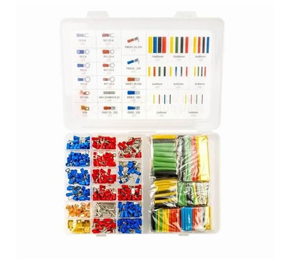 Set papuci electrici si tuburi termocontractabile varnish, 678 bucati, 03031 Amio