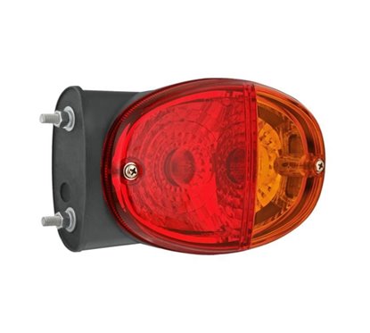 Lampa spate ovala 140x93, 3 functii, prindere laterala, LT3 48430 Wesem