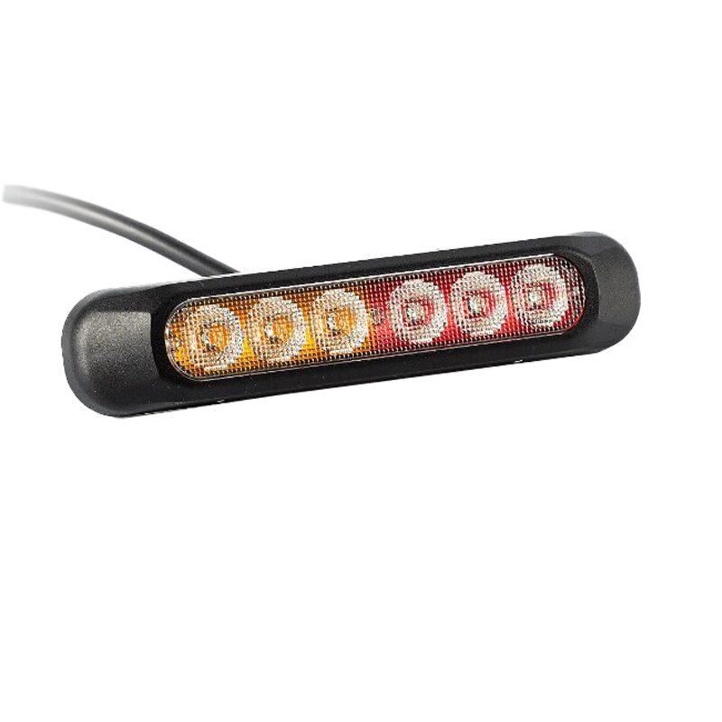 Lampa stop 132x28, 3 functii, 6 LED-uri, 12/24V, FT-330 Fristom