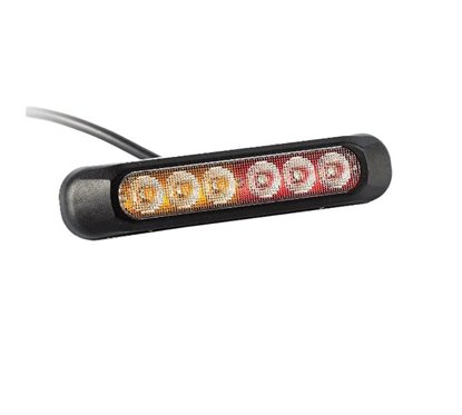Lampa stop 132x28, 3 functii, 6 LED-uri, 12/24V, FT-330 Fristom