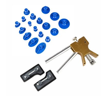 Trusa reparatii caroserie, indreptare lovituri, corectare imperfectiuni, cu 18 ventuze, 03137 Amio 