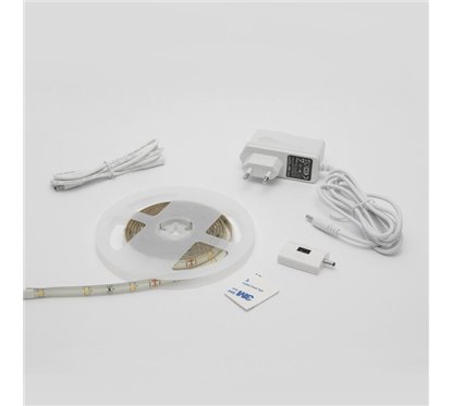 Banda LED 2m, iluminare ambientala mobilier, cu comanda prin senzor de proximitate, 55854 Phenom