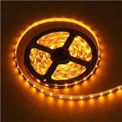 Banda led 300SMD 3528, 5m, 12V,  galbena