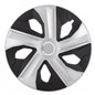 Capace roti 13'' Jestic Luna II cu inel, grafit si silver Capace roti 13'' Jestic Luna II cu inel, grafit si silver