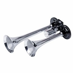 Claxon 12-24V, pe aer, 2 pipe, 30cm, 03617 Amio