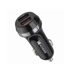 Incarcator auto cu 2 USB 12/24V, 1xQC3.0, 1x 2.4A, UC109 Kodak