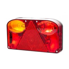 Lampa spate 238x138, 5 functii cu triunghi si ceata, stanga, FT-088 LPM Bajonet cu mufa 5 pini, Fristom