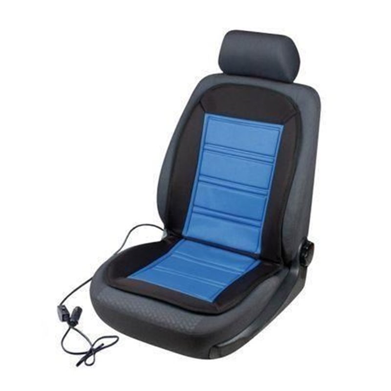 Perna scaun cu incalzire, albastru cu negru, 12V 9798 Automax Perna scaun cu incalzire, albastru cu negru, 12V 9798 Automax