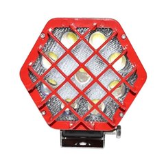 Proiector lucru 138x120, 9 LED-uri, 10-80V, 27W, 1775lm, cu grilaj, BK69060