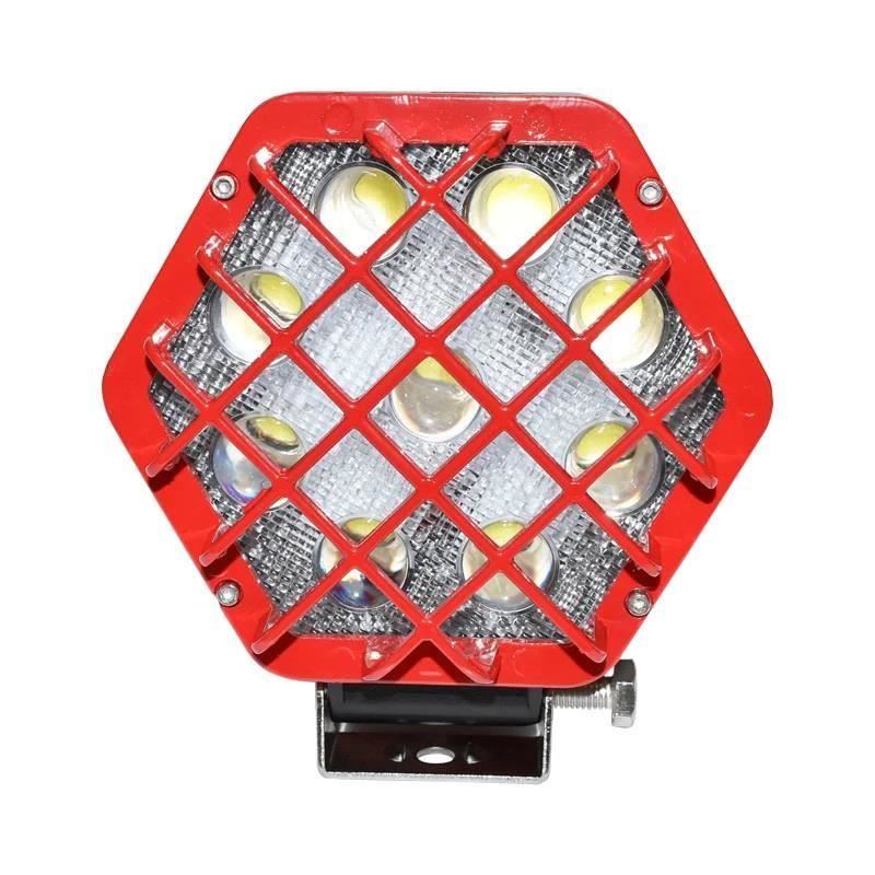 Proiector lucru 138x120, 9 LED-uri, 10-80V, 27W, 1775lm, cu grilaj, BK69060