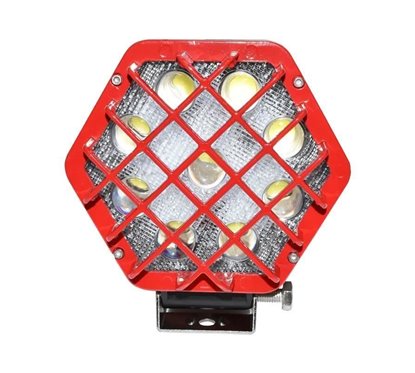 Proiector lucru 138x120, 9 LED-uri, 10-80V, 27W, 1775lm, cu grilaj, BK69060