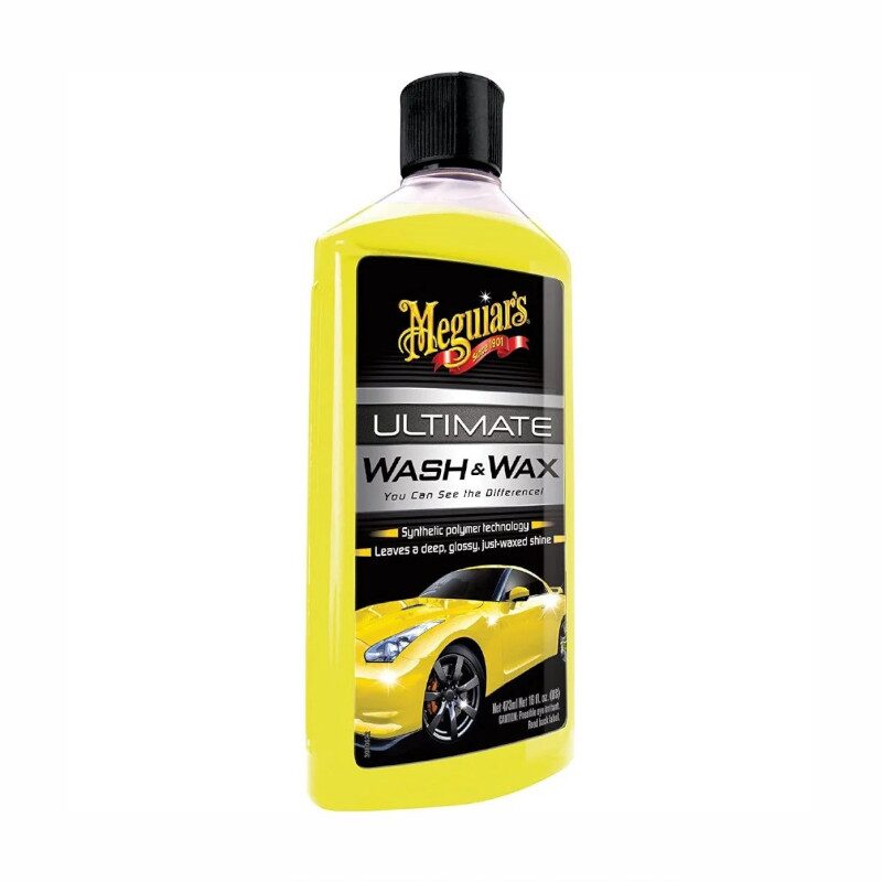 Sampon auto cu ceara, 473ml, Ultimate Wash and Wax, 17716 Meguiar's 