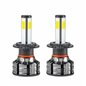 Set 2 becuri H7, LED, 12-24V, 32W, 3200lm, 6000K, 4 Side Series, 02844 Amio