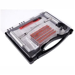 Trusa reparatie cauciuc cu 30 snururi vulcanizare si 4 dispozitive, 63679 Carmotion