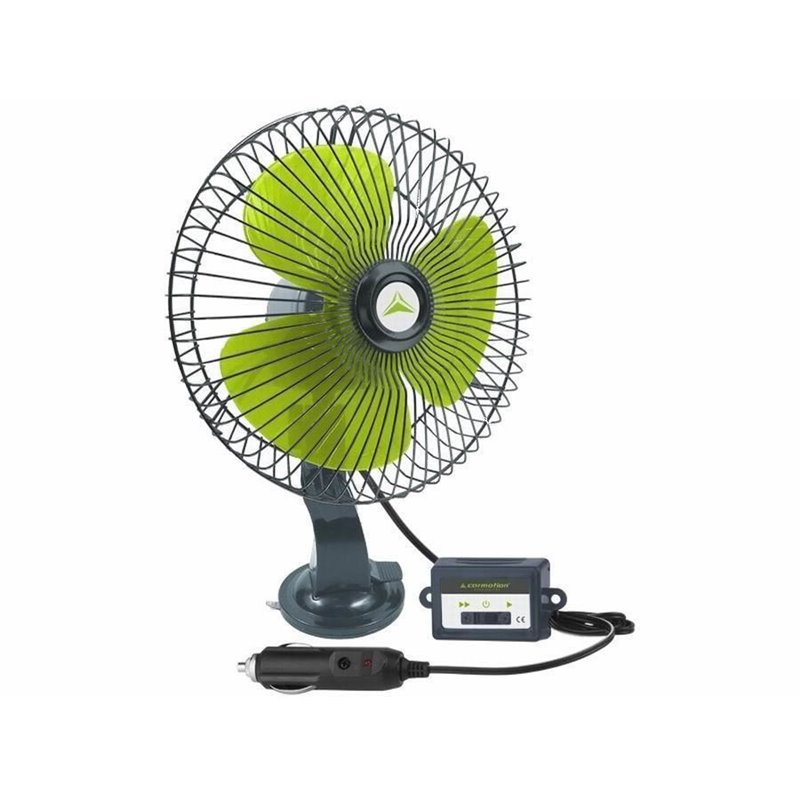 Ventilator 12V, fi20cm, metalic, cu ventuza, 86339 Carmotion
