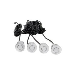 Kit senzori parcare argintii, fi22, cu display LED-COB, 02282 Amio
