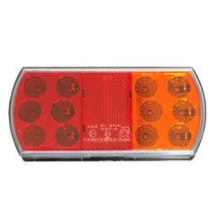 Lampa spate 165x80, 5 functii, iluminare numar, LED, dreapta, 12-24V, TR-L-030 Dafa
