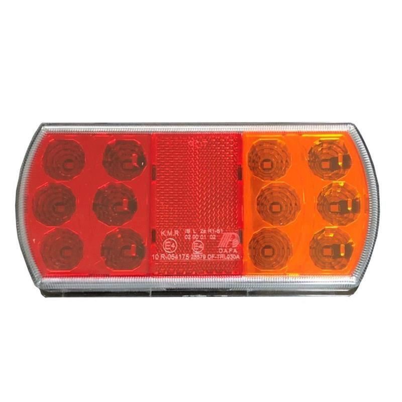 Lampa spate 165x80, 5 functii, iluminare numar, LED, dreapta, 12-24V, TR-L-030 Dafa
