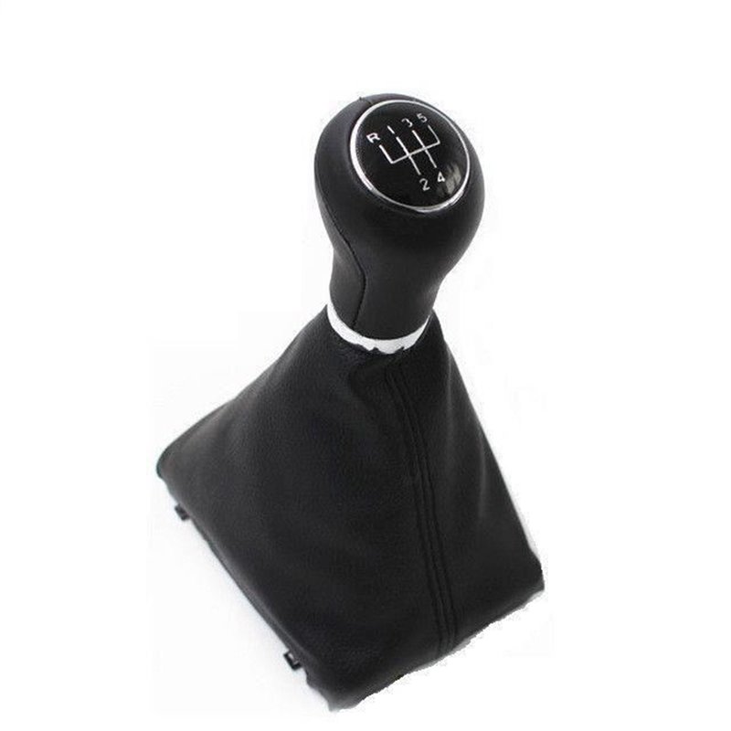 Maner schimbator viteza cu husa AUDI A6L 2005-2011, 5 viteze, negru, 95 5