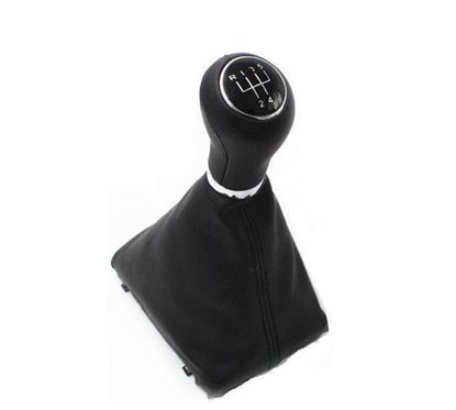 Maner schimbator viteza cu husa AUDI A6L 2005-2011, 5 viteze, negru, 95 5
