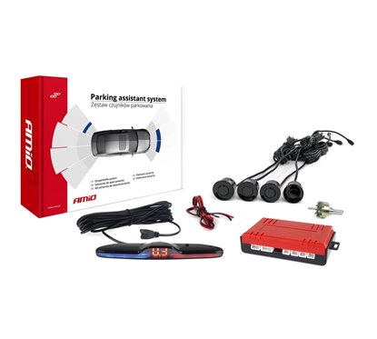 Set 4 senzori parcare Display Max LED, fi22, 02287 Amio