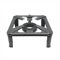 Arzator pirostrie pe gaz, portabil, 40x40x10cm, din fonta, LW74