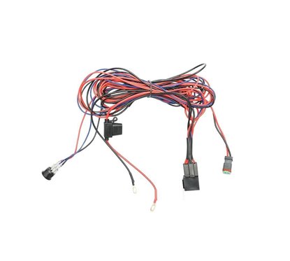 Cablaj electric pentru proiector 12V, 40A, 3m, releu, intrerupator, mufa DT, LB0062