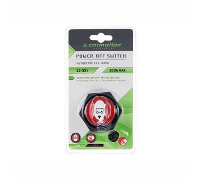 Contact general heblu 12-32V, 300A, On-Off-Out, fi5.2cm, 83025 Carmotion