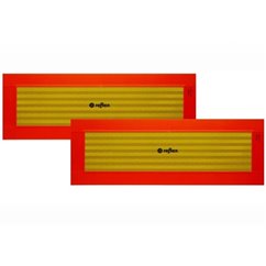 Placa reflectorizanta vehicul lung (in chenar) 565x200mm 4004MUK Reflex