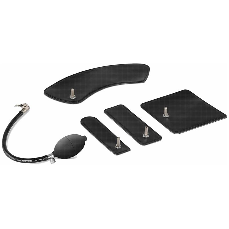 Set 4 perne aer gonflabile cu pompa manuala, pentru deshidere usi, Carmotion 78844  