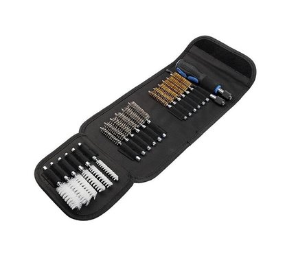 Trusa 20 perii curatare locas injectoare, bujii, cilindri motor 86820 Carmotion 