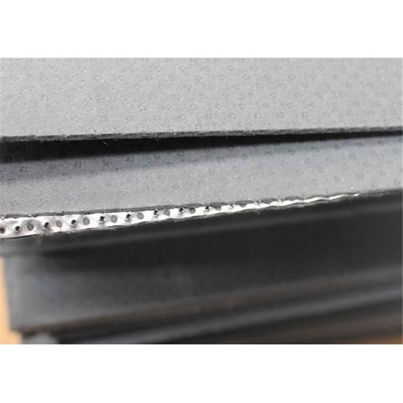 Coala clingherit cu insertie metalica, 2,0 mm, 0,5x1m, gri VB95