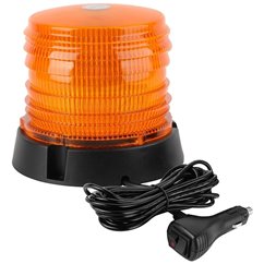 Girofar 12V/24V h128, fi160, LED72-mag, 11 functii, intrerupator 2 butoane, Strobo VS-0172 12/24V