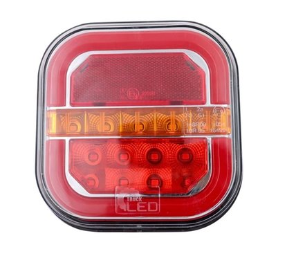 Lampa spate 107x107, 3 functii, LED, dreapta TruckLed L2416