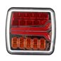 Lampa spate 110x102, 4 functii, iluminare numar, LED, semnalizare dinamica, dreapta, L-1869 TruckLed