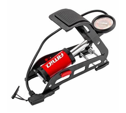 Pompa aer picior 1 cilindru, manometru fi 55, 02893 Amio