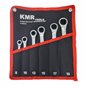 Set 6 chei fixe combinat cu chei inelare cu clichet, 8-19mm, RT2000