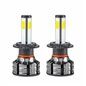 Set 2 becuri HB3, LED, 12-24V, 38W, 3200lm, 6500K, 4 Side Series, 02846 Amio