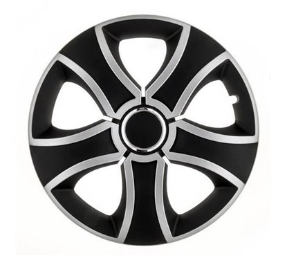 Capace roti 13" Jestic Bis II cu inel, grafit cu argintiu