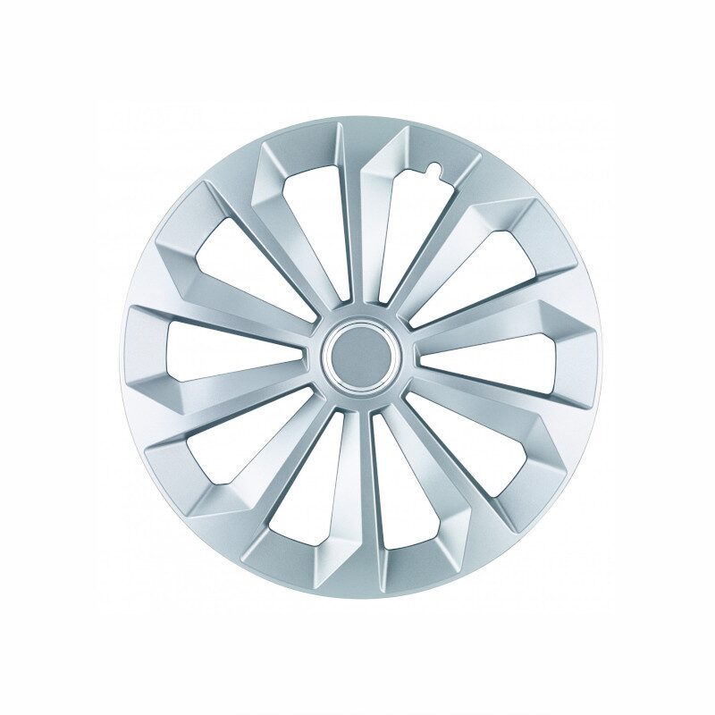 Set 4 capace roti 16inch, Fame, silver cu inel, Jestic