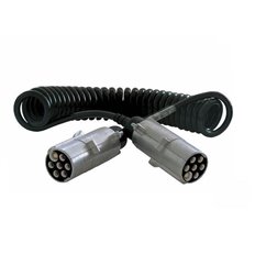 Cablu curent 7pin 2xTypN prize metal, 4m, 24V PSNM4n