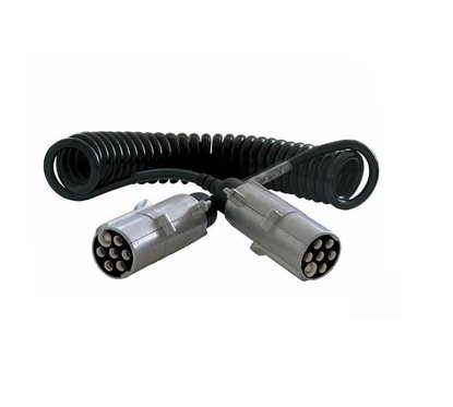 Cablu curent 7pin 2xTypN prize metal, 4m, 24V PSNM4n