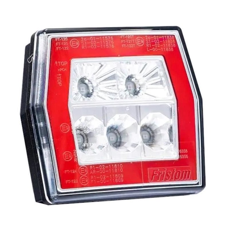 Lampa spate 99,6x93, 3 functii, LED Neon, FT-120 Bajonet 5 pini LED Fristom