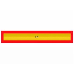 Placa reflectorizanta lunga, remorca, in chenar 1130x195mm 4003MUKN Reflex