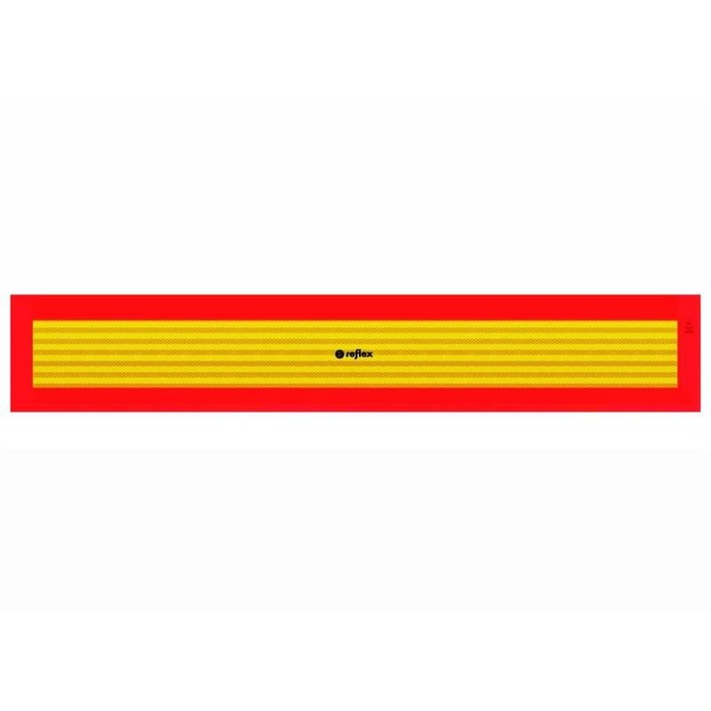 Placa reflectorizanta lunga, remorca, in chenar 1130x195mm 4003MUKN Reflex