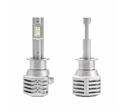 Set 2 becuri H1, LED CSP, 10-16V, 40W, 6500lm, 6500K, extra 400% putere, X1 Series, 02963 Amio