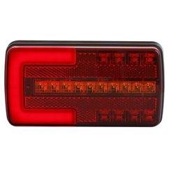 Lampa stop 150x80 cu LED, cu semnalizare dinamica, NeoDynC TruckLed ka L2301