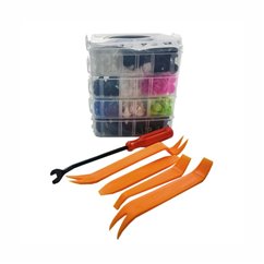 Set 470 cleme si elemente de fixare, 22 marimi diferite, cu 5 unelte, SCA003 Carguard