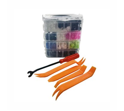 Set 470 cleme si elemente de fixare, 22 marimi diferite, cu 5 unelte, SCA003 Carguard